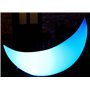 Toyland® Géant Gonflable Flottant Multi Couleur LED Décoration Lumineuse en Forme de Lune - 1.35m x 43cm x 89cm (53" x 17" x 35"