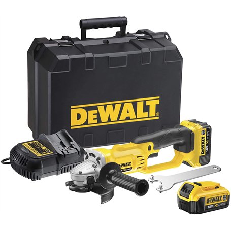 DEWALT DCG412M2 Meuleuse 18V LI-ION XR / 4AH