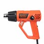 BLACK+DECKER KX2001K-QS Décapeur thermique filaire - 8 accessoires - Livré en coffret 2000W, 230V, 2000W