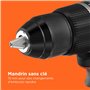 BLACK+DECKER Marteau perforateur sans fil 18V POWERCONNECT, moteur sans balais, couple 50 Nm, mandrin sans clé 13 mm – Unité san
