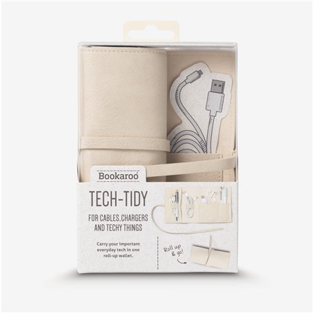 IF Bookaroo Travel Tech-Tidy Boîte de rangement Crème