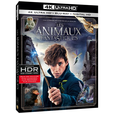 Les Animaux fantastiques - Le monde des Sorciers de J.K. Rowling - 4K Ultra-HD [4K Ultra-HD + Blu-ray + Digital HD]