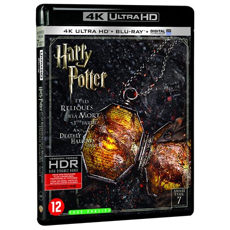 Harry Potter et les Reliques de la Mort - 1ère partie - Année 7 - Le monde des Sorciers de J.K. Rowling - 4K Ultra-HD [4K Ultra-