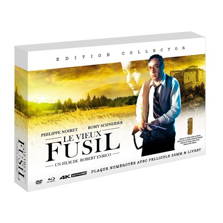 Le Vieux Fusil [Édition Collector numérotée-4K Ultra-HD + Blu-Ray + DVD + Livre + Plaque plexiglass]