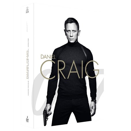 James Bond 007-La Collection Daniel Craig : Casino Royale + Quantum of Solace + Skyfall + Spectre
