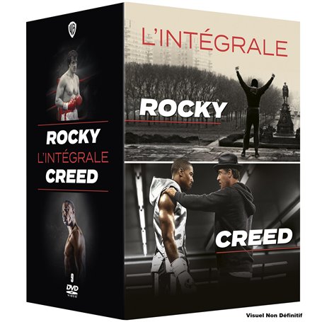 Rocky + Creed - L'intégrale 9 Films [DVD]