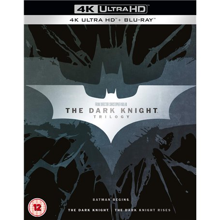 The Dark Knight Trilogy [Batman] [4K Ultra-HD] [2012] [Blu-ray] [2017]