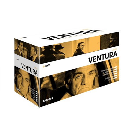 Lino Ventura : Touchez Pas au grisbi + Le Fauve est laché + L'Armée des Ombres + La Cage + Espion lève-toi + Le Ruffian