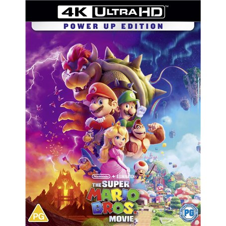 The Super Mario Bros. Movie [4K Ultra HD] [2023] [Blu-ray] [Region Free]