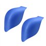 2 pièces Hommes Maillots de Bain agrandir Poche Pad 3D Maillot de Bain Maillot de Bain Short sous- vêtements Pad (Bleu) décorati
