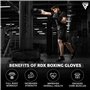 RDX Gants de Boxe Muay Thai d'entrainement, Maya Hide Cuir, Kara Pro Sparring Kickboxing MMA Boxing Gloves, Gants pour Sac de Fr