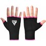 RDX Bandes Boxe sous Gants, Élastiqué Protege Main Sparring Arts Martiaux Protecteur de Poing, Boxing Inner Gloves Hand Wraps, G