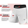 RDX MMA Short pour d'Entraînement et Kick Boxe - Parfait Grappling, Sparring, Arts Martiaux, Cage Fight - Shorts pour BJJ, Muay