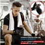 RDX Gants De Musculation Gant Fitness Gymnastique Sport Anti-Dérapant, Protection Paume Adhérence Entrainement Halterophilie Rem