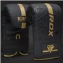 RDX Gants de Boxe pour Muay Thaï et D'entraînement, Kara Gants de Sac Frappe en Maya Hide Cuir pour Kickboxing, Sparring, MMA, V