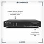 Cambridge Audio AXC35 - Lecteur CD séparé pour chaîne Hi-FI avec Lecture sans décalage et convertisseur DAC Wolfson avec Sortie 