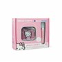 Hello Kitty Mini haut-parleur de karaoké LED sans fil avec microphone Bluetooth Rose Changement de couleur
