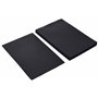 House of Card & Paper Lot de 100 feuilles cartonnées 160 g/m² format A4 noir