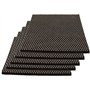 Lifeswonderful - Lot de 5 Patins Antidérapants Auto-adhésifs en Feutre 100x100mm