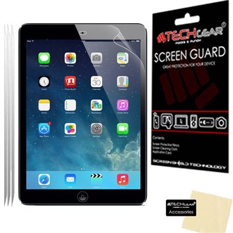 [3 Pack] TECHGEAR Protection d'Écran pour iPad Air & iPad Air 2