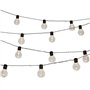 Lights4fun Guirlande Lumineuse Guinguette 20 Boules LED Blanc Chaud à Piles pour Intérieur