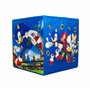Character World Sonic le hérisson Boîtes de rangement sous licence officielle | Lot de 2 cubes de rangement pliables | Parfait p
