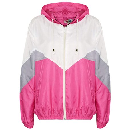 A2Z 4 Kids Filles Coupe-vent Étanche Imperméable Bébé Rose Vestes - Windbreaker 504 Pink 9-10