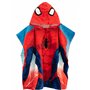 Marvel Serviette Poncho Garçon Spiderman Rouge Taille Unique