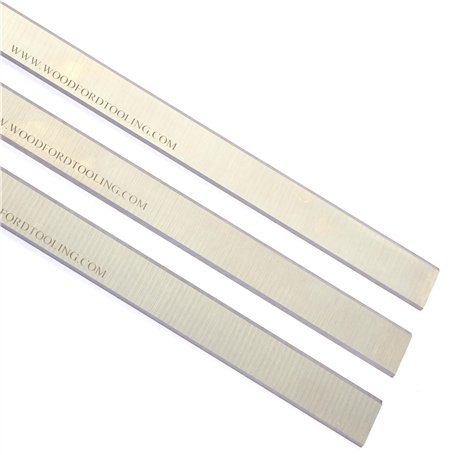Xcalibur Tooling 250 x 30 x 3 mm - Lames de planification compatibles avec Axminster AW106PT2 Set de 3