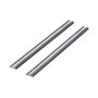 Lames de raboteuse d’outillage Xcalibur Compatible avec Black & Decker DN750 SR600 BD750 Lames de raboteuse en carbure 1 paire