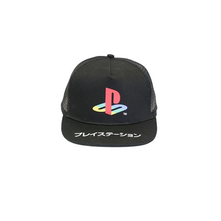 AIDA'S Casquette Playstation Edition Limitée – Design avec bord plat et dos transparent – réglable pour enfants et adultes