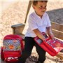 Disney Cars Ensemble de Sac à Dos 4 pièces | Lightning McQueen Sac à Dos Trousse Bouteille d'eau et Sac à déjeuner | Sacs à Dos 