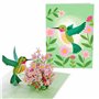 Central 23 Carte Pop Up Colibri Et Fleurs – Carte De Voeux 3D Pour Anniversaire