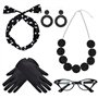 Dokeno Années 50 Costume Accessoires 5 Pièces