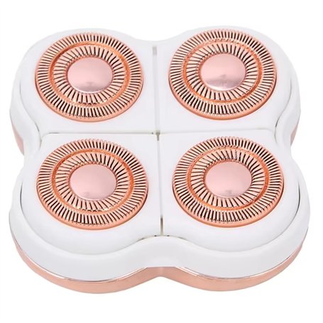 Rechange Tête de Rasoir pour Flawless Rasoir Électrique pour Jambes | Tête de Rechange 4 Lames pour Épilateur Finishing Touch Fl