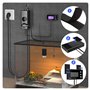 GlowUp Prise Thermostat avec Sonde, 220V Thermostat Terrarium Reptile Contrôleur de Température de Chauffage/Refroidissement ave