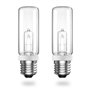 DoRight 200W Ampoule Halogène Tubulaire E27 Blanc Chaud 2800K Dimmable 2820lm Ampoule Tube Halogene pour Studio