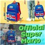 Super Mario Sac a Dos Enfant Garçon Fille Cartable Scolaire 6 Compartiments Sac Primaire Voyage Rentrée Cadeau Gamer