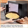 Kitchen Plat à frites/omelette/bacon micro-ondable 25 cm