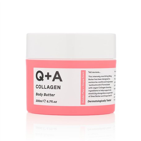 Q+A Collagen Body Butter : Beurre Corporel Luxueux et Riche