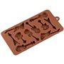Selecto Bake Moule à Chocolat Forme de Divers Musique Guitare 10 Cavités Moules en Silicone pour Bonbon Glace Petit Savon Décora