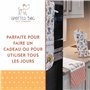 SPOTTED DOG GIFT COMPANY Gants de Four Anti Chaleur au Mignon Chien Imprimé, 100% Coton Maniques Cuisine avec Boucle Suspendue,