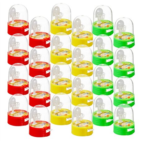 THE TWIDDLERS 24 Petit Jouet de Basket-Ball de Doigt