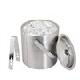 Kosma Seau à glace double paroi en acier inoxydable avec pince | Seau à glaçons – 1,5 l