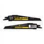 SabreCut SCRS956XHM_2 Lot de 2 lames de scie sabre en carbure de tungstène 6-8 TPI S956XHM Très rapide pour le bois et le plasti