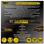 SabreCut SCRS956XHM_2 Lot de 2 lames de scie sabre en carbure de tungstène 6-8 TPI S956XHM Très rapide pour le bois et le plasti