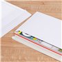 Belle Vous Enveloppes Blanches Rigides Autocollantes (Lot de 25) - 240 x 317 mm, 300 GSM - Envellopes D Expedition Cartonnées po