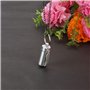 Belle Vous Pendentif Funeraire/Crémation Argenté (Lot de 4) - 4,9 cm - Pendentif Cendres Aile d’Ange en Alliage d’Aluminium - Co