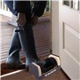 BLOSTM Brosse Chaussure - Nettoyeur Chaussure D'Extérieur en Métal avec Poils Rigides à Enlever Terre et Boue - Brosse a Chaussu