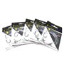 HAWKRIDGE Rig Pro Series – 5 paquets de bas de ligne à double crochet de qualité commerciale – Idéal pour la pêche en mer et en